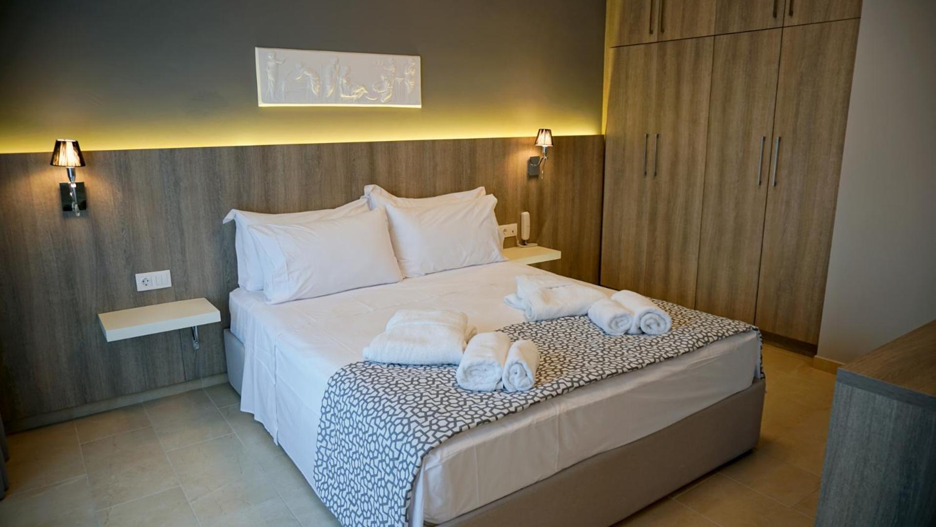 Agnes Deluxe Hotel Pefkochori Oda fotoğraf
